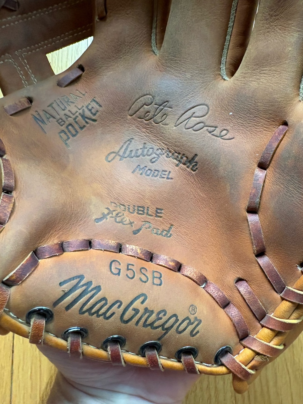 Vintage MacGregor Pete Rose G5SB 12.5” Baseball Softball Glove Right Hand Throw - Picture 4 of 7